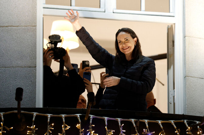 Maria Corina Machado / ODD ANDERSEN / AFP