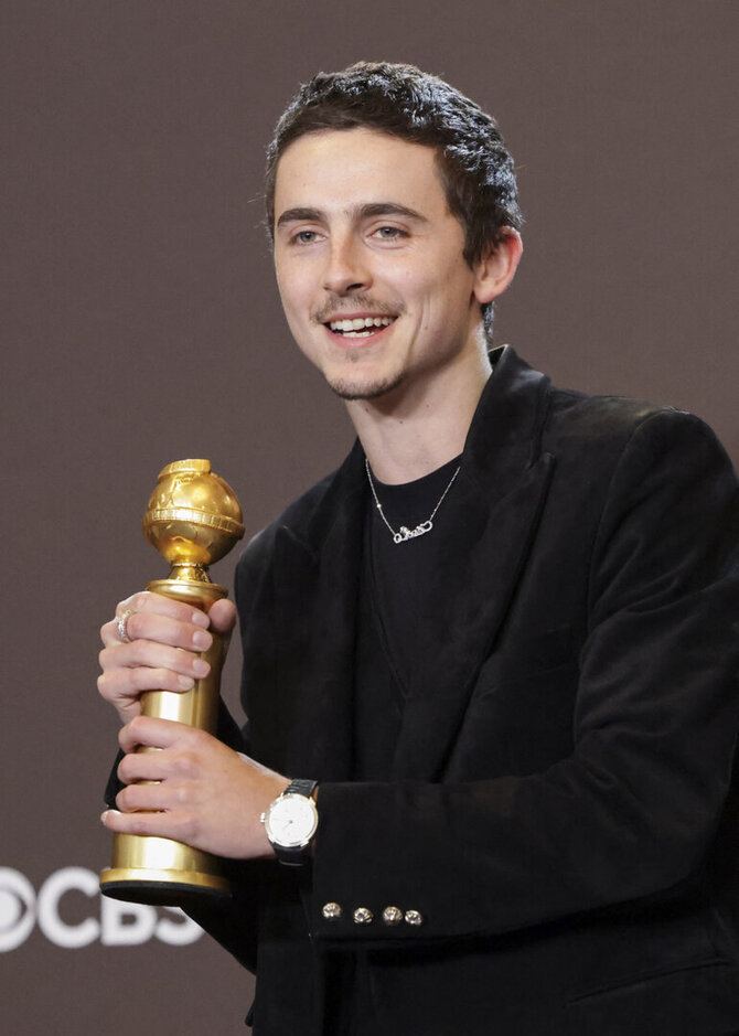 Timothee Chalamet / Mario Anzuoni / REUTERS