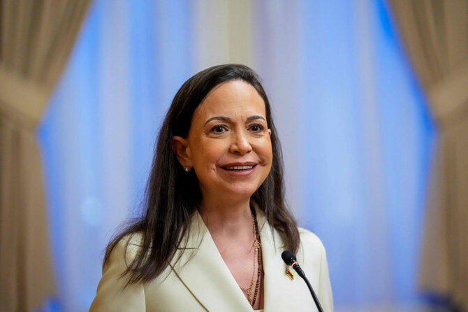 Maria Corina Machado / OLE BERG-RUSTEN / AFP