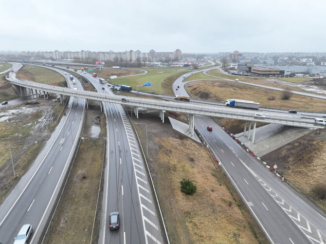 Sargėnų estakada. / „Via Lietuva“ nuotr.