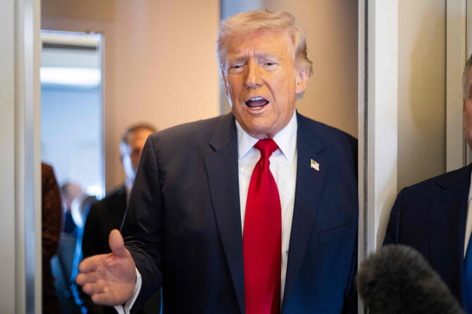 Donaldas Trumpas / ROBERTO SCHMIDT / Getty Images via AFP