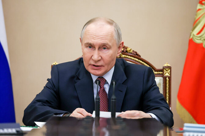 Vladimiras Putinas / Vyacheslav Prokofyev / ZUMAPRESS.com