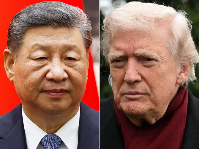 Xi Jinpingas / MAXIM SHEMETOV ALEX WROBLEWSKI / AFP