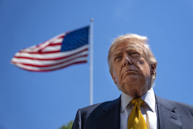Donaldas Trumpas / Bonnie Cash - Pool via CNP / picture alliance / Consolidated News Photos