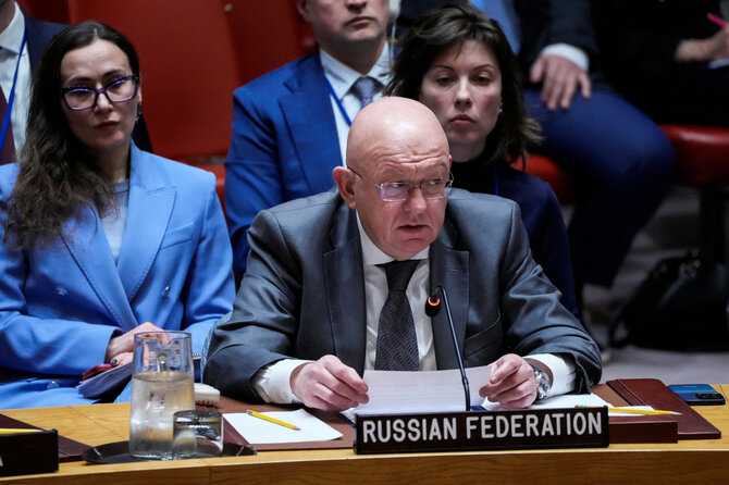 Vasilijus Nebenzia / Eduardo Munoz / REUTERS