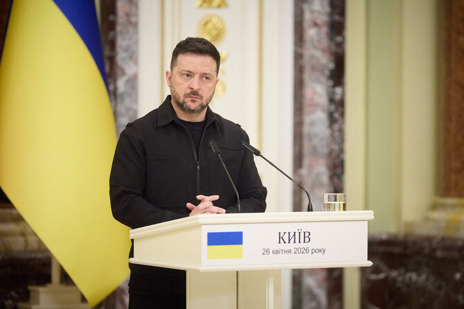 Volodymyras Zelenskis / HANDOUT / AFP