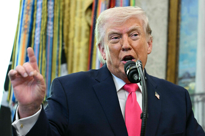 Donaldas Trumpas / JIM WATSON / AFP