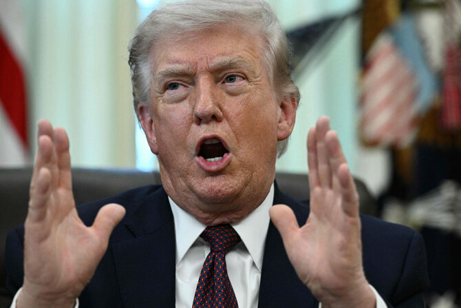 Donaldas Trumpas / BRENDAN SMIALOWSKI / AFP