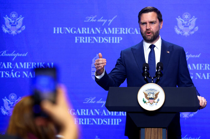 J. D. Vance'as / Bernadett Szabo / REUTERS