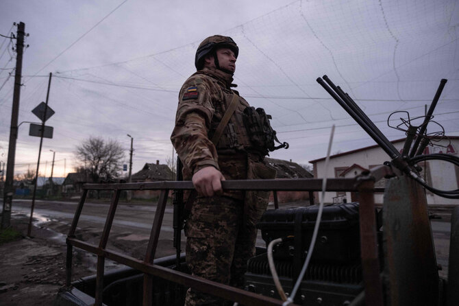Ukrainos oro gynybos karys / IRYNA RYBAKOVA / AFP