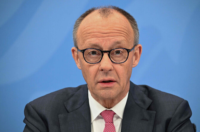 Friedrichas Merzas / RALF HIRSCHBERGER / AFP