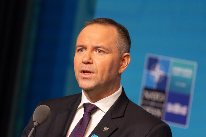 Lenkijos prezidentas Karolis Nawrocki / Marek Ladzinski / ZUMAPRESS.com