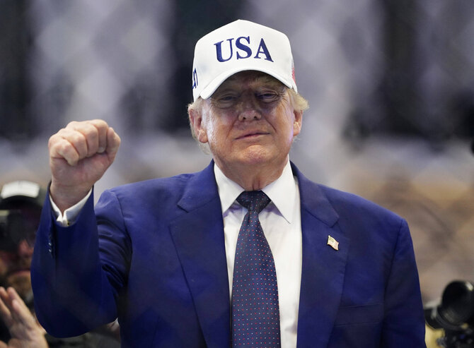 Donaldas Trumpas / Pool via CNP /MediaPunch / IMAGO/MediaPunch