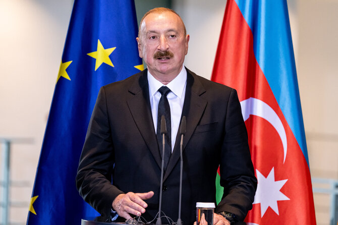 Ilhamas Aliyevas / Fabian Sommer / dpa/picture-alliance