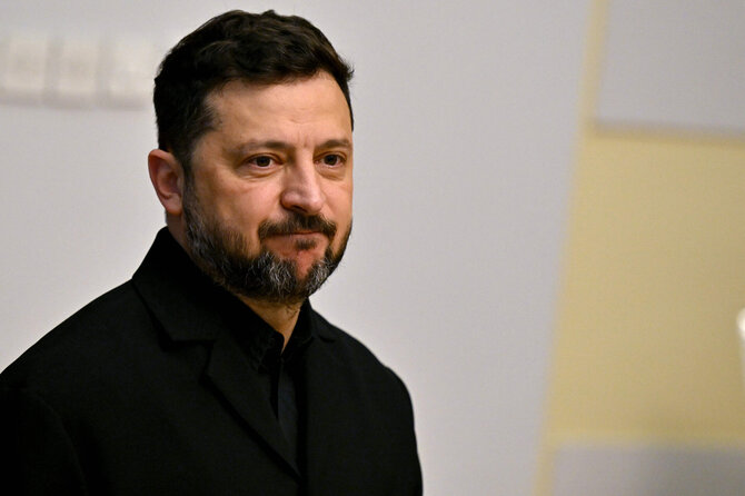 Volodymyras Zelenskis / ANDREJ ISAKOVIC / AFP
