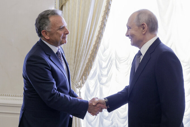 „Zumapress“/„Scanpix“/Steve'as Witkoffas, Vladimiras Putinas