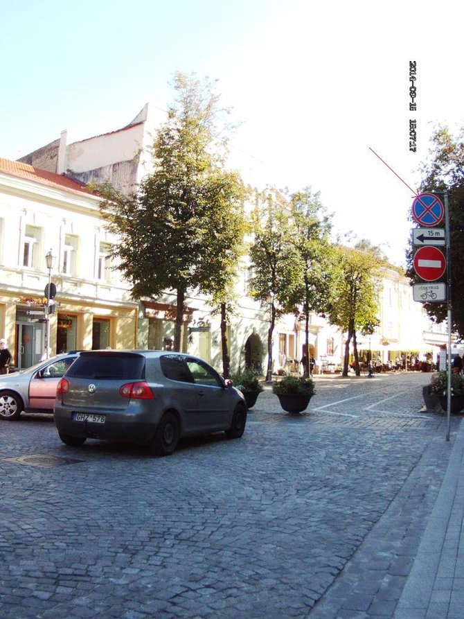 Pilies g. 1,Vilniuje: nuolatinių KET pažeidimų vieta