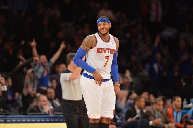 VIDEO kadras: Carmelo Anthony pasirodymas