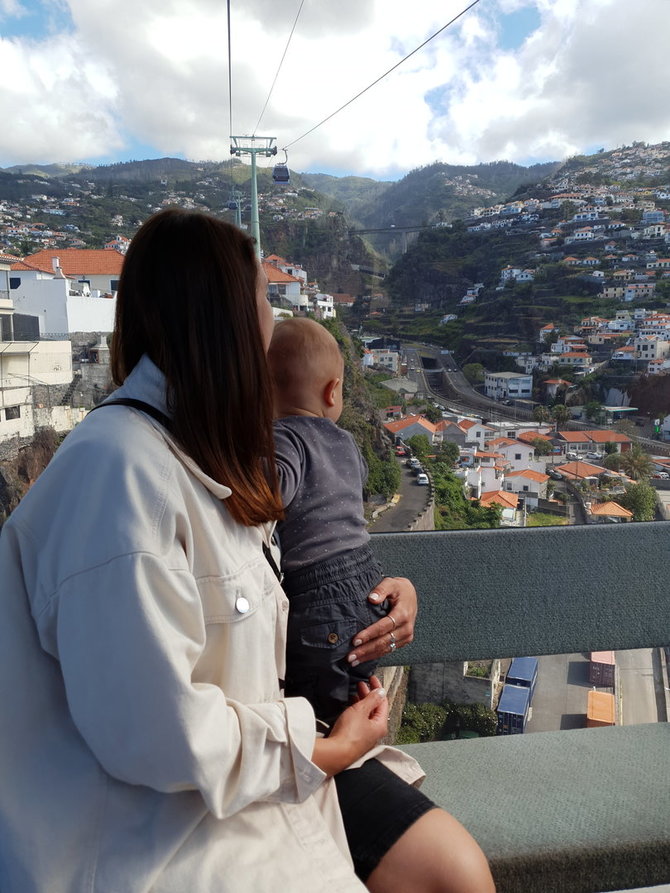 Asmeninio albumo nuotr./Atrasti Madeirą su kūdikiu – misija įmanoma