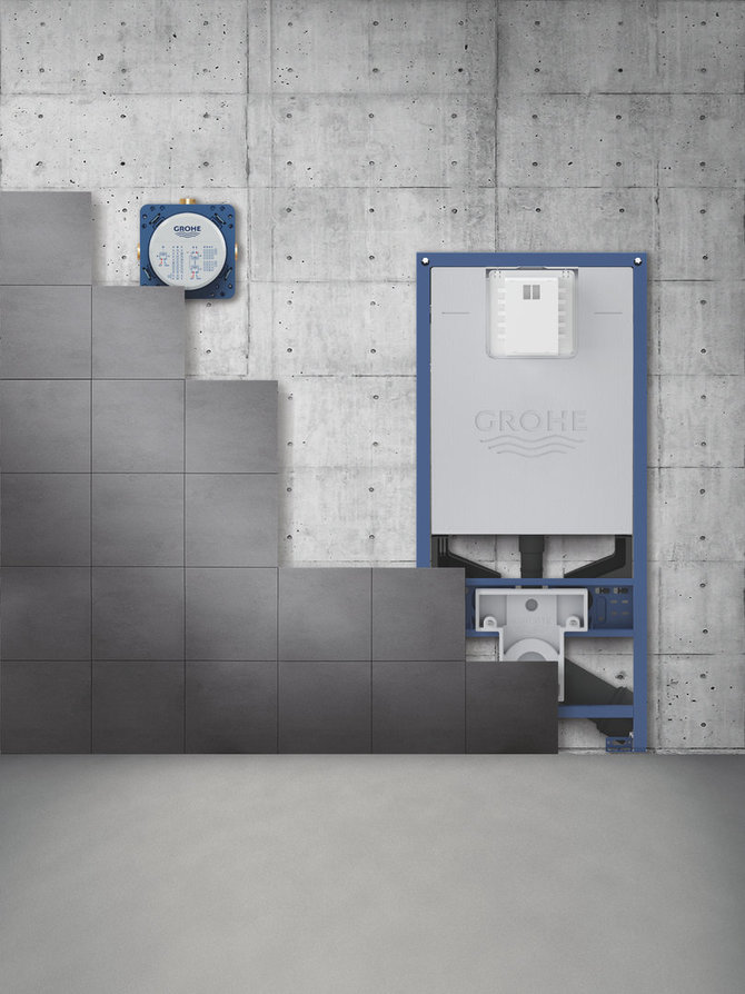 Partnerio nuotr./Potinkinis rėmas „Grohe Rapid SLX“ (gamintojas – „Grohe“).