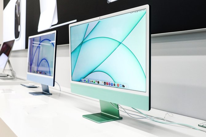 Partnerio nuotr./Vienas galingiausių kompiuterių namams – naujasis „iMac“