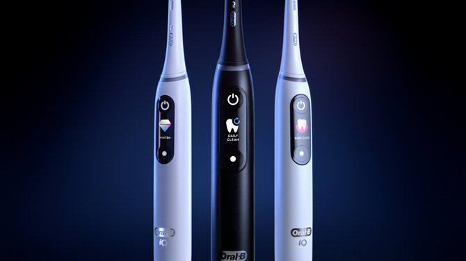 Oral-B nuotr./LED valdymas