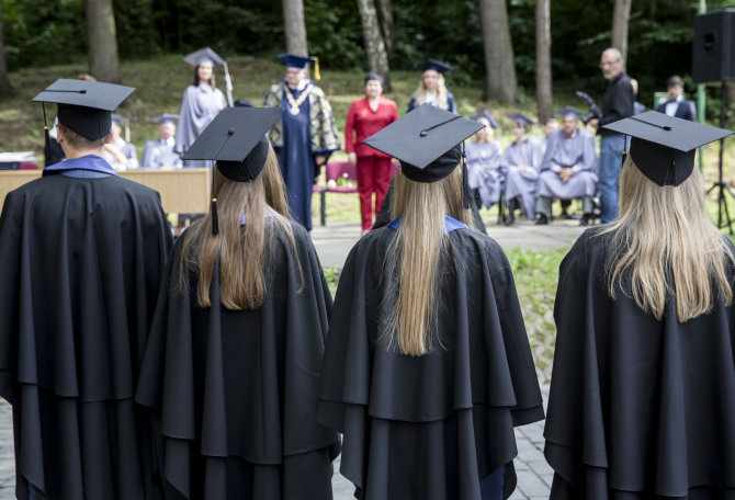 Luko Balandžio/15min.lt nuotr./Ceremonijos akimirka