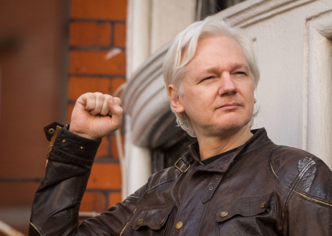 „Scanpix“/„PA Wire“/„Press Association Images“ nuotr./Julianas Assange'as