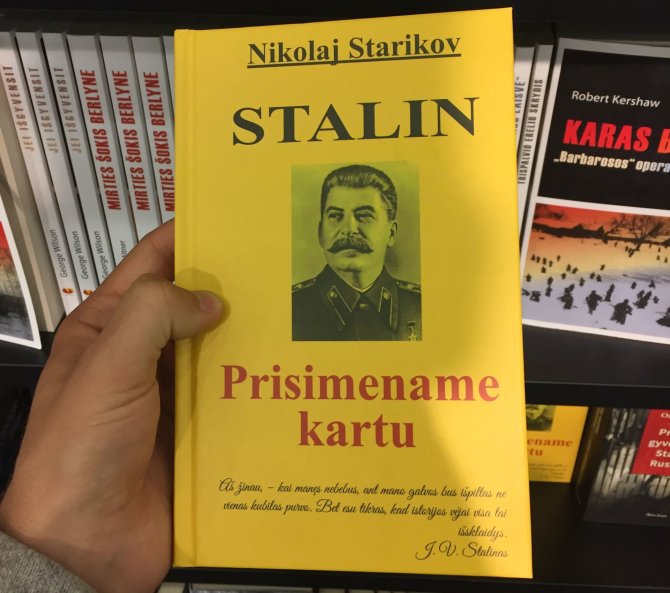 Andriaus Kleivos nuotr./Nikolajaus Strikovo knyga „Stalin: Prisiminkime kartu“