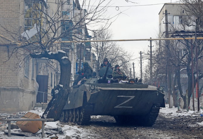 „Reuters“/„Scanpix“ nuotr./Rusijos tankas