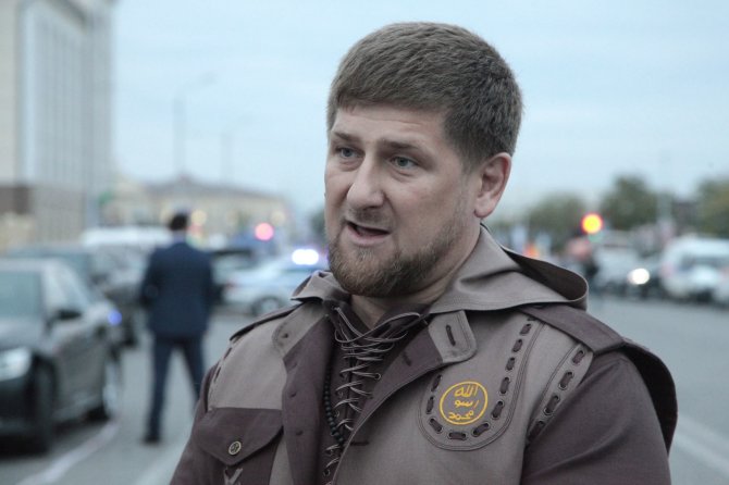 „Scanpix“/AP nuotr./Čečėnijos lyderis Ramzanas Kadyrovas