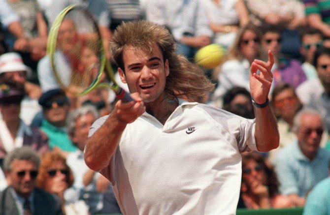 „Scanpix“/AP nuotr./Andre Agassis