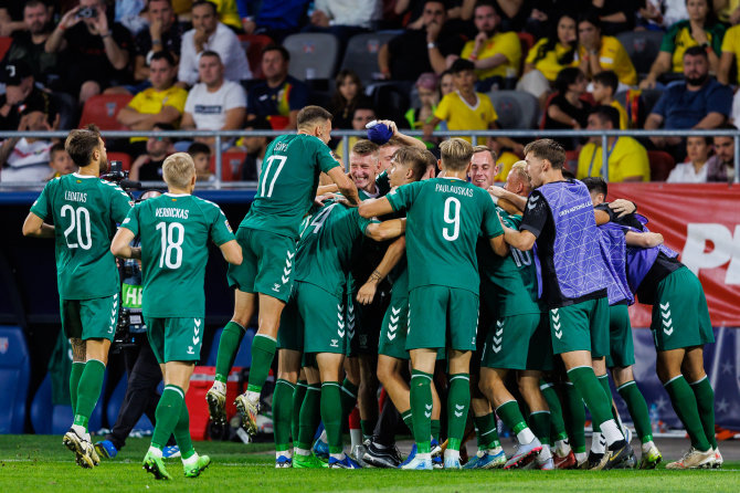 Elvio Žaldario / LFF nuotr./UEFA Tautų lygos rungtynės: Rumunija – Lietuva