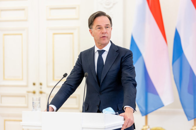 Lukas Balandis / BNS nuotr./Markas Rutte