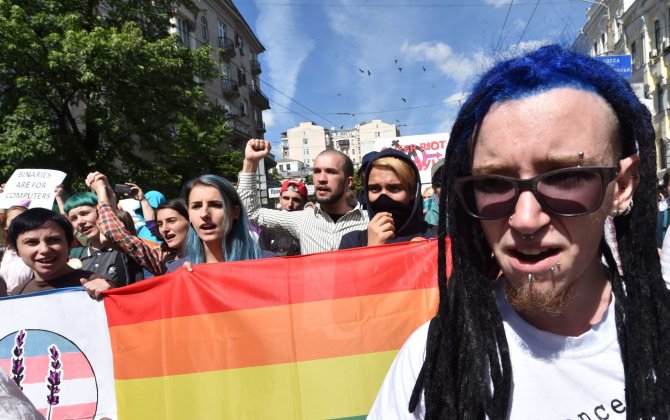 AFP/„Scanpix“ nuotr./LGBT eitynės