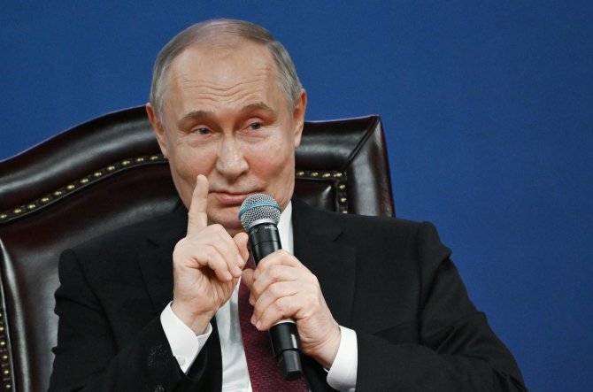 „IMAGO“/„Scanpix“/Rusijos prezidentas Vladimiras Putinas