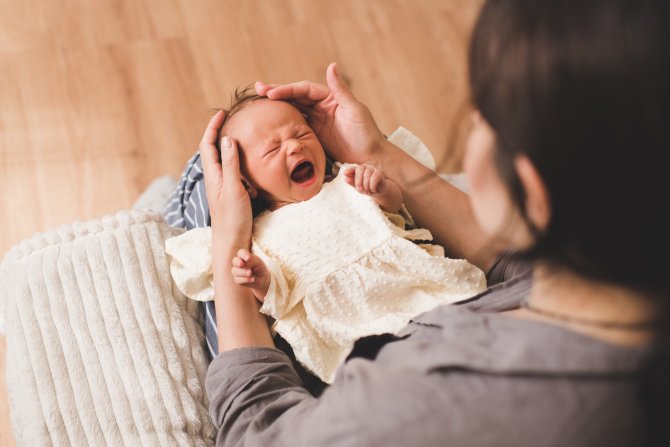 Shutterstock nuotr./Verkiantis kūdikis