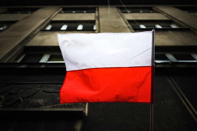 ZUMAPRESS / Scanpix nuotr./Lenkijos vėliava