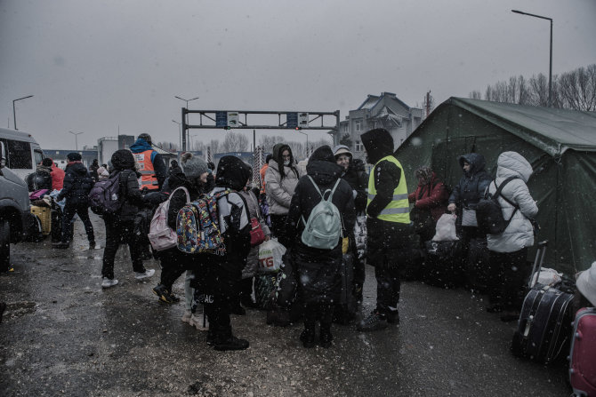 „The New York Times“/Laetitia Vancon nuotr./Ukrainos pabėgėliai