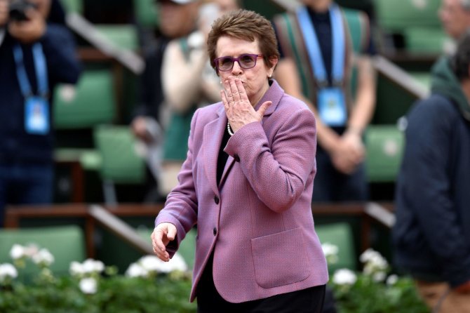 AFP/„Scanpix“ nuotr./Billie Jean King