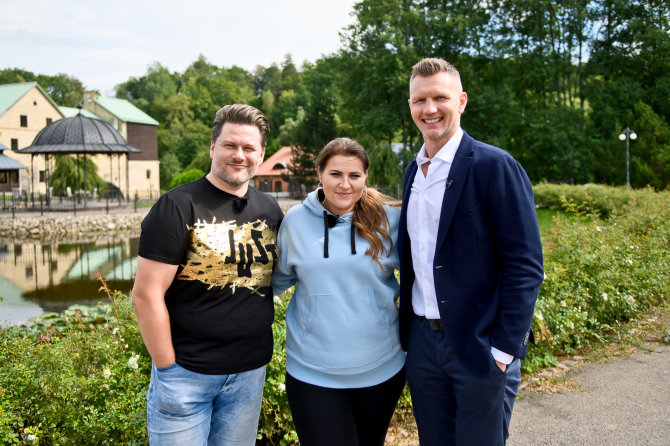 tomasfoto.lt nuotr./Erika Vitulskienė, Merūnas Vitulskis, Rimantas Kaukėnas