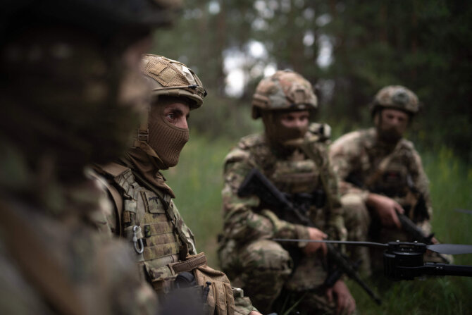 Ukrainos kariai / FLORENT VERGNES / AFP
