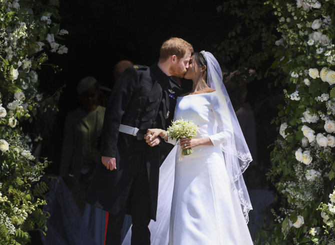 Vida Press nuotr./Meghan Markle ir princo Harry vestuvės 