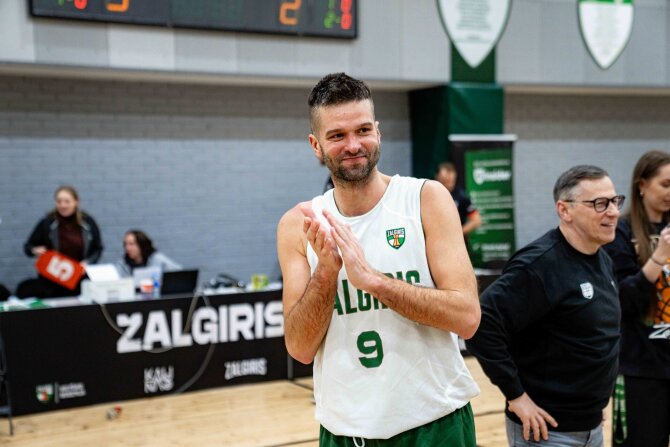 zalgiris.lt/Mantas Kalnietis