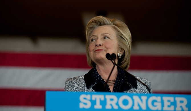 AFP/„Scanpix“ nuotr./Hillary Clinton