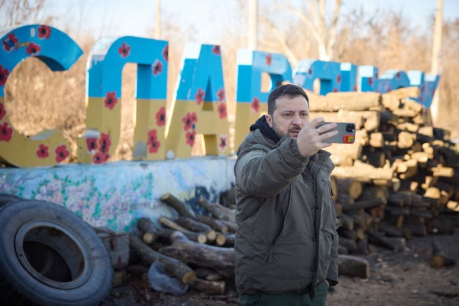 AFP/„Scanpix“ nuotr./Volodymyras Zelenskis