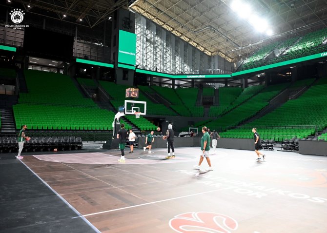 „Panathiaikos“ nuotr./Atnaujinta OAKA arena