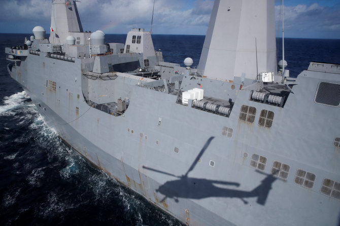 „Reuters“/„Scanpix“/JAV karinis laivynas