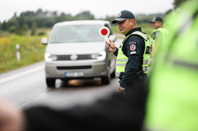 Policijos archyvo nuotr./Kelių policija