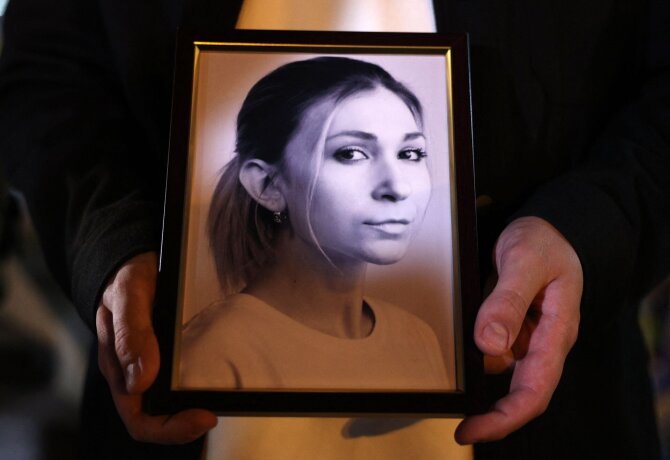 Viktorija Roščyna / ANATOLII STEPANOV / AFP